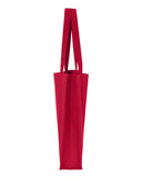 Q-Tees - 14L Shopping Bag Red