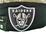 Oakland Raiders Salute to Service Sideline Fleece Pom Toque