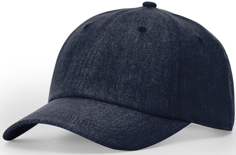 Richardson Recycled Performance Polyester Cap Heather Navy