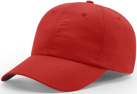 Richardson Relaxed Lite Performance Cap Red