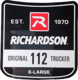 Richardson Mesh Back Trucker X-Large Black White