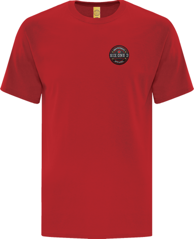 Six One 3 Benchmark T-Shirt Red