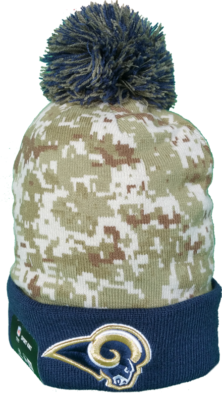 Rams salute to service hot sale beanie