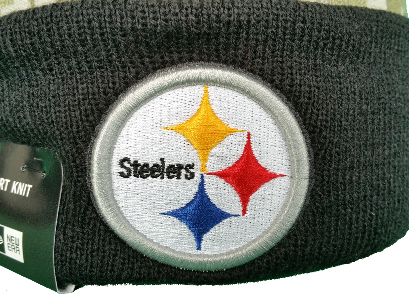 Steelers salute to service top beanie