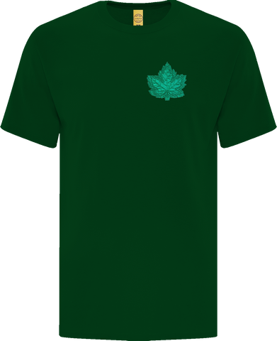 Canada Mighty Maple T-Shirt Dark Green Tonal