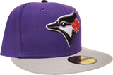 Toronto Blue Jays New Era 59Fifty Exclusive Purple Grey