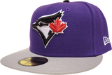 Toronto Blue Jays New Era 59Fifty Exclusive Purple Grey