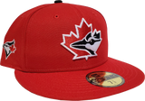 Toronto Blue Jays New Era 59Fifty Fitted Scarlet Red