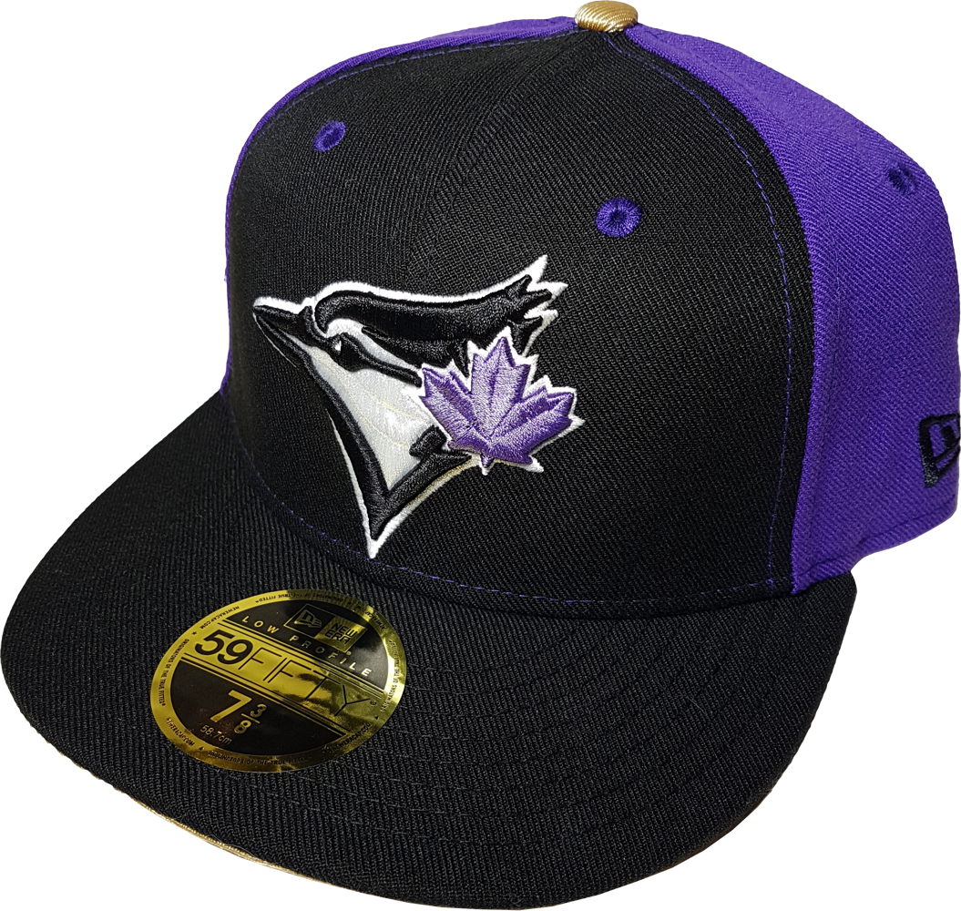 Toronto Blue Jays Fitted Custom Exclusive Low Profile Black, Purple an –  More Than Just Caps Clubhouse