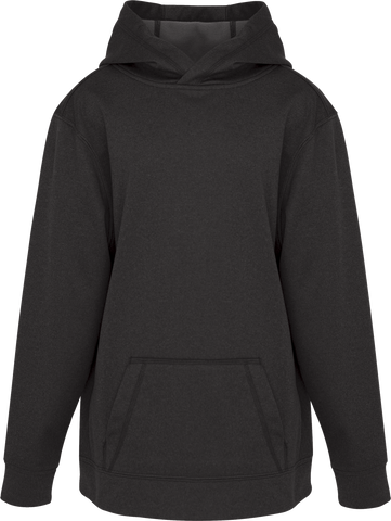 Youth ATC™ GAME DAY™ Polyester Tech Hoodie Charcoal