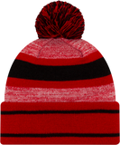 San Francisco 49ers Cuffed Knit Pom Toque