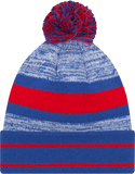 New York Giants Cuffed Pom Knit Toque