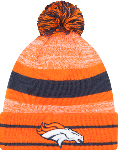 Denver Broncos Cuffed Pom Knit Toque