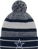 Dallas Cowboys Cuffed Pom Knit Toque