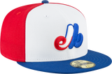Montreal Expos New Era Cooperstown Tri-Colour Wool