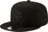 Minnesota Vikings New Era 9Fifty Snapback Blackout