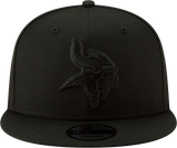 Minnesota Vikings New Era 9Fifty Snapback Blackout