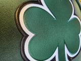 Irish Hoodie Big Clover Green