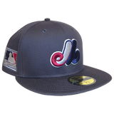 Montreal Expos New Era 59Fifty Exclusive Graphite
