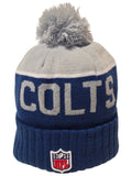 Indianapolis Colts Vintage Fleece Lined Knit Pom Toque