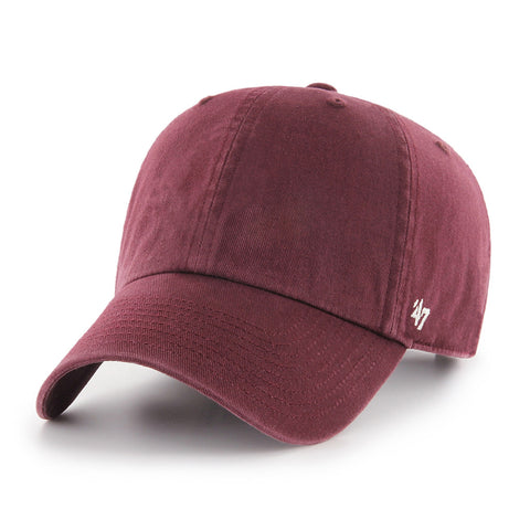 '47 Brand Blank Clean Up Cap Maroon