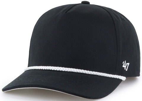 '47 Brand Blank Hitch Rope Hat Black