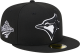 Toronto Blue Jays New Era 59Fifty Fitted Black White 1993 WS Side Patch