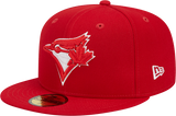 Toronto Blue Jays New Era 59Fifty Fitted Red 1993 WS Side Patch
