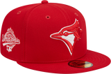Toronto Blue Jays New Era 59Fifty Fitted Red 1993 WS Side Patch