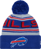 Buffalo Bills Cuffed Wordmark Pom Knit Toque