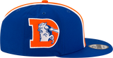 Denver Broncos New Era 9Fifty Helmet Snapback