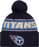 Tennessee Titans Sport Knit Fleece Lined Pom Toque