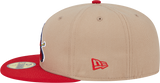 St Louis Cardinals New Era 59Fifty Fitted Beige Red