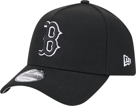 Boston Red Sox 9FORTY A-FRAME Black And White