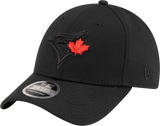 Toronto Blue Jays 9FORTY STRETCH-SNAP Blackout Red Leaf