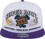Green Bay Packers New Era 9Fifty Golfer Snapback Superbowl XXXI