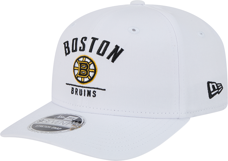 Boston Bruins 9SEVENTY Stretch Snap White – More Than Just Caps
