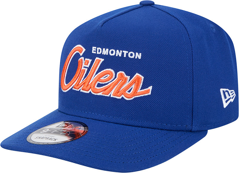 Edmonton Oilers 9FIFTY A-FRAME Script – More Than Just Caps Clubhouse