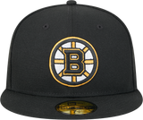 Boston Bruins 59FIFTY Fitted Hat Front