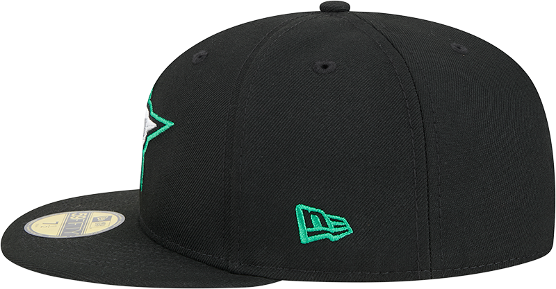 Casquette New Era LP59FIFTY noir uni/blanc taille 7 1/2 LP5950 basique noir t