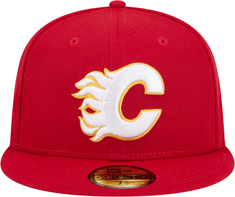 Calgary Flames NHL 59FIFTY Fitted More Than Just Caps Clubhouse