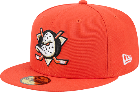 Anaheim Ducks NHL 59FIFTY Fitted Custom Orange