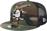 Anaheim Ducks New Era 9Fifty Camo Snapback Mesh