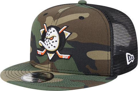 Anaheim Ducks New Era 9Fifty Camo Snapback Mesh