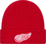 Detroit Red Wings Waffle Knit Cuffed Toque