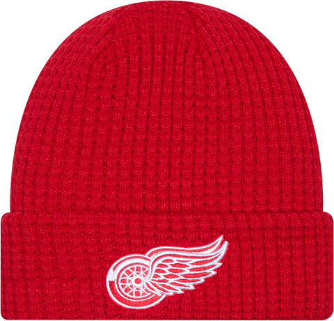 Detroit Red Wings Waffle Knit Cuffed Toque