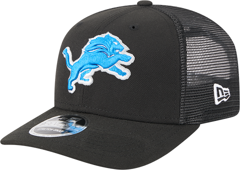 Detroit Lions 9SEVENTY Stretch Trucker Black