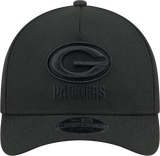 Green Bay Packers 9FORTY M-CROWN Snapback Blackout