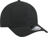 New Orleans Saints 9FORTY M-CROWN Snapback Blackout