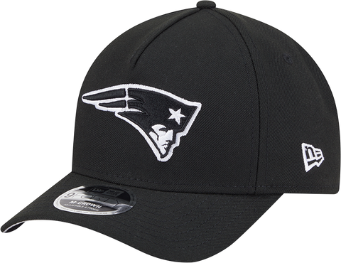 New England Patriots 9FORTY M-CROWN Snapback Black And White